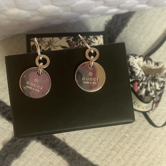 Gucci hook earrings with pouch and box - Picture 3 of 4